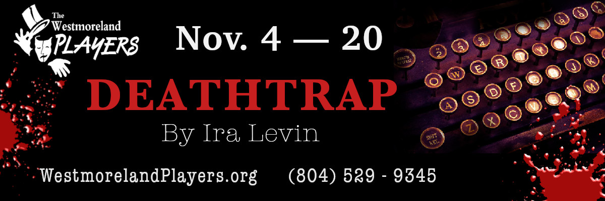 Coming this November: “Deathtrap” by Ira Levin
