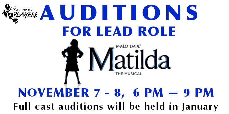 Auditions for Matilda