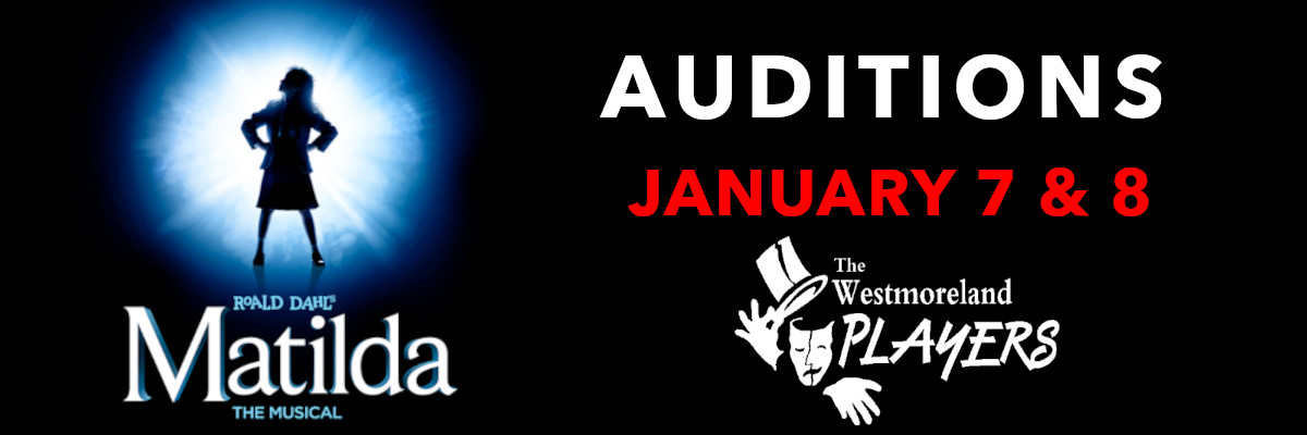 Auditions for Matilda The Musical by Roald Dahl