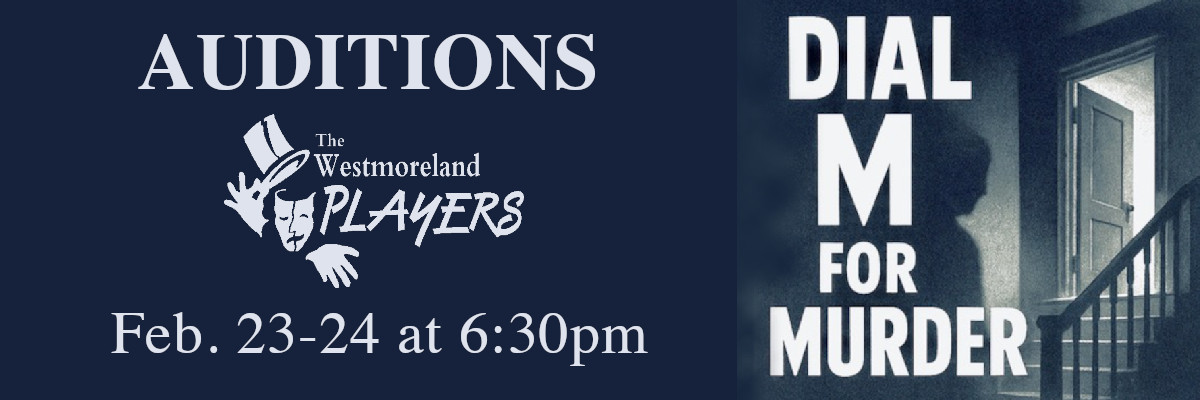 AUDITIONS: Dial M for Murder